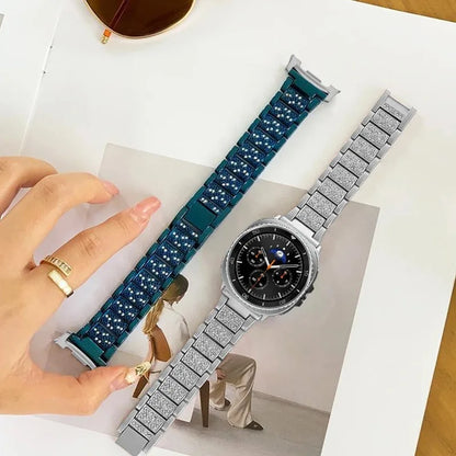 For Samsung Galaxy Watch 8 40 44mm Shining Rhinestone Bracelet Wristband For Galaxy Watch  8Classic /Ultra 2025 Band Accessories