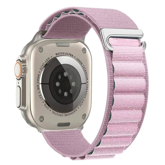 Alpine Loop Strap for Apple Watch Band Ultra 2 3 49mm 46mm 44mm 40mm 45mm 41mm 42mm 38mm Nylon Bracelet For iWatch 11 10 9 8 SE3