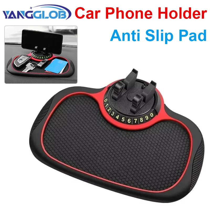MultiFunction Car Anti-Slip Mat Auto Phone Holder Non Slip Sticky Anti Slide Mobile Phone Mount Silicone Dashboard Car Pad Mat