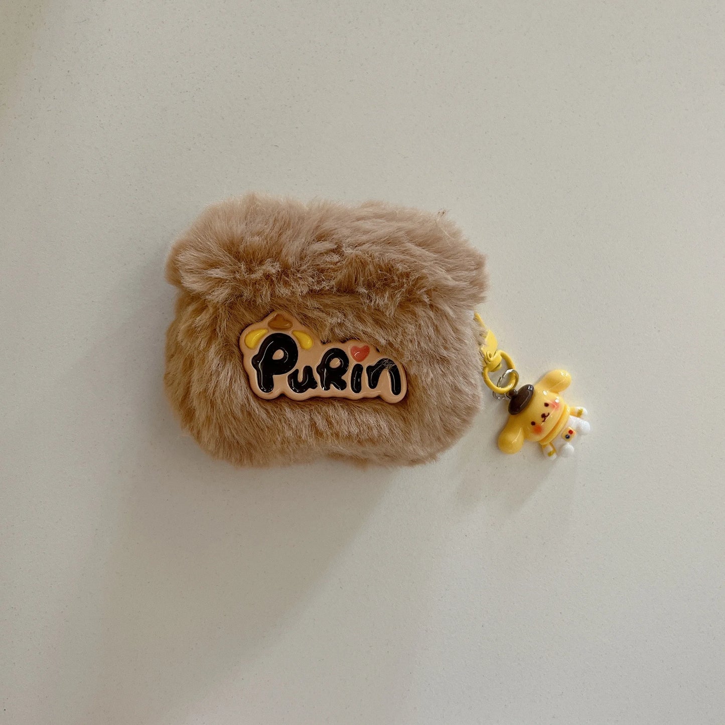 Kawaii Plush Case for Airpods 1/2 Pro 3rd Pro2 Sanrio Kitty Melody Kuromi Pochacco PomPurin Earphone Cover Anti-Fall Protection