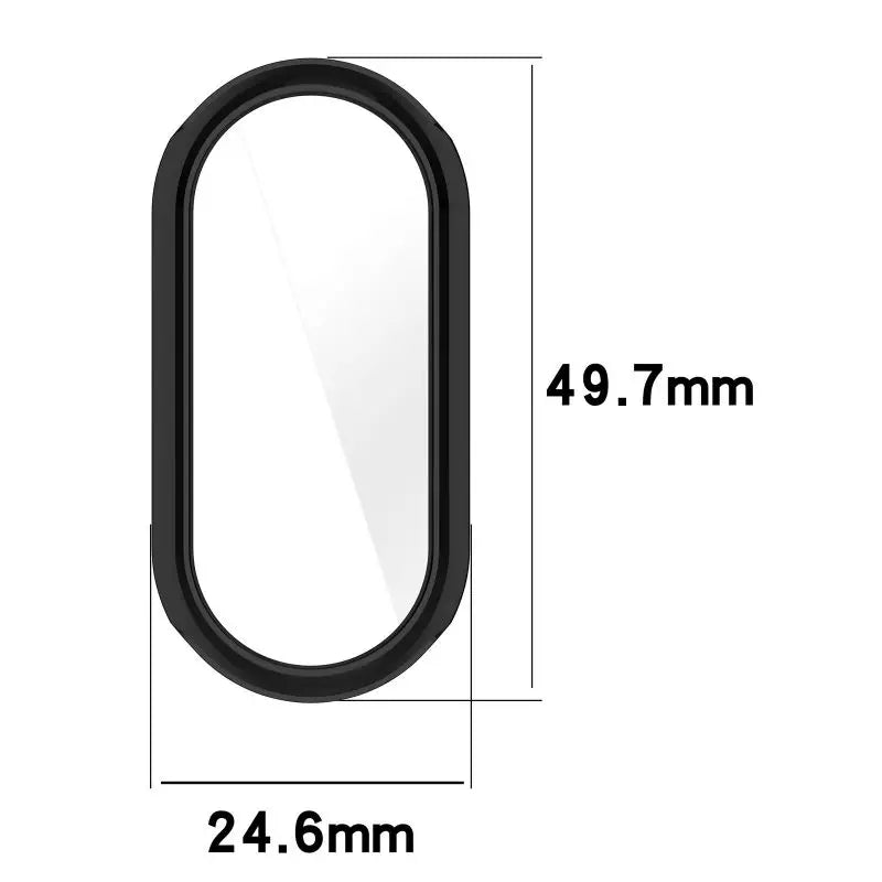 Full Cover Case For Xiaomi Mi Band 9 8 Screen Protec Mi Band9 8 NFC Screen Protector Protective Case Watch CaseFor Mi band8 9 - covers4phones