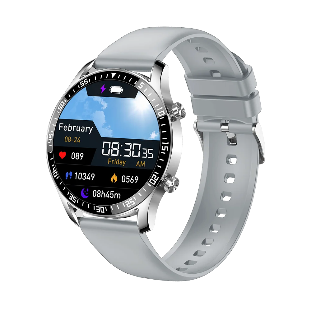 New Men Women Smart Watch HD Full Touch Screen Bluetooth Call Message Reminder Multi-Sport Christmas Surprise for ios Phone