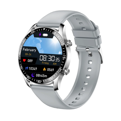 New Men Women Smart Watch HD Full Touch Screen Bluetooth Call Message Reminder Multi-Sport Christmas Surprise for ios Phone