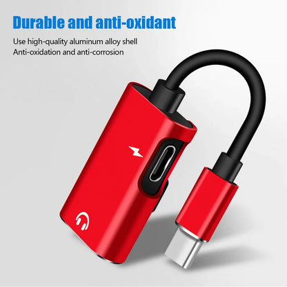 Type C To 3.5mm Jack Adapter For Xiaomi Huawei Type C Audio Splitter Headphone Cable Earphone Aux 3.5 Adapter Charger Usb-C