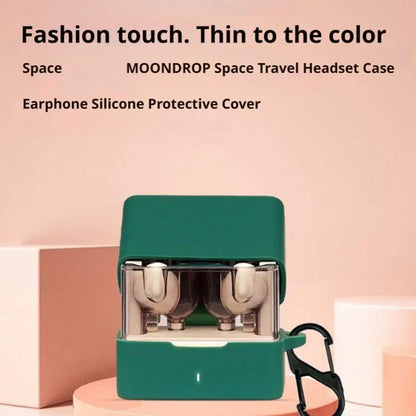 For MOONDROP Space Travel 2 Silicone Protective Case 2025 New Shockproof Earphone Cover for MOONDROP Protectors