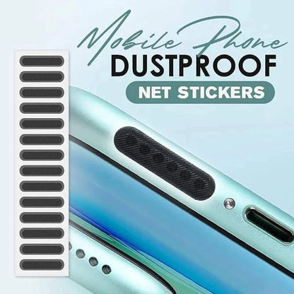 Universal Phone Dustproof Net Stickers Speaker Mesh for iPhone Samsung Anti Dust Net Sound Hole Charging Port Dust Cover Plug - covers4phones