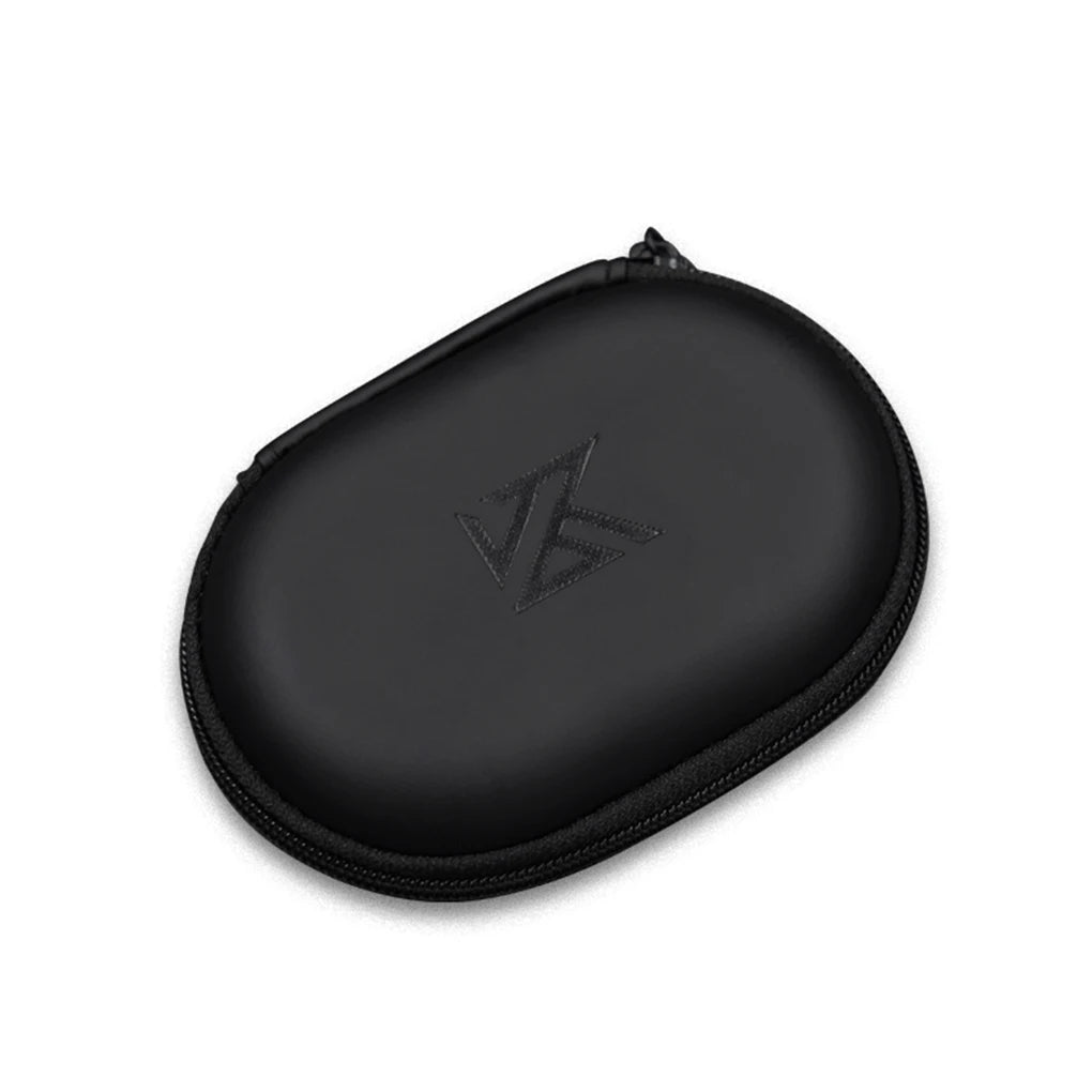 KZ Premium Earphone Storage Bag with Durable Square Headset Case for Indoor, Outdoor, and Travelling – Secure Zippered Earphones Storage Accessories