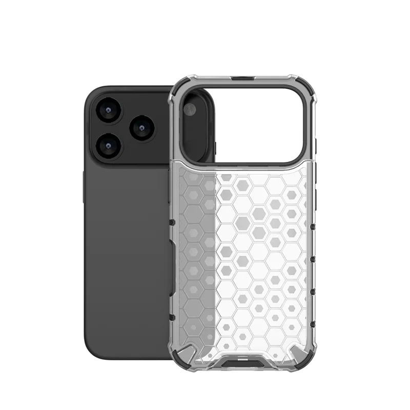 For iPhone 17 Pro Case iPhone 17 Pro Cover Honeycomb Style Bumper Shield Protective Phone Cases For iPhone 17 Pro Max Air Funda