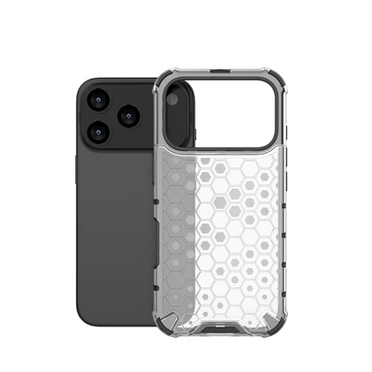 For iPhone 17 Pro Case iPhone 17 Pro Cover Honeycomb Style Bumper Shield Protective Phone Cases For iPhone 17 Pro Max Air Funda