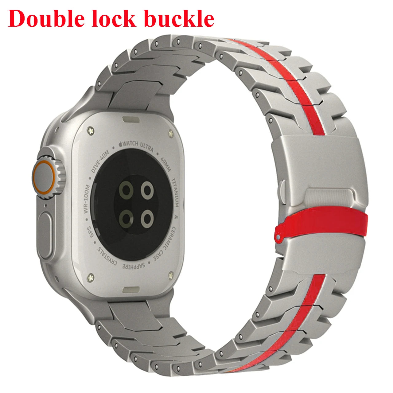 Stainless Steel Strap For Apple Watch Series 10 9 8 7 46mm 45mm SE 6 42mm 44mm Metal Bracelet Band For iWatch Ultra Ultra2 49mm