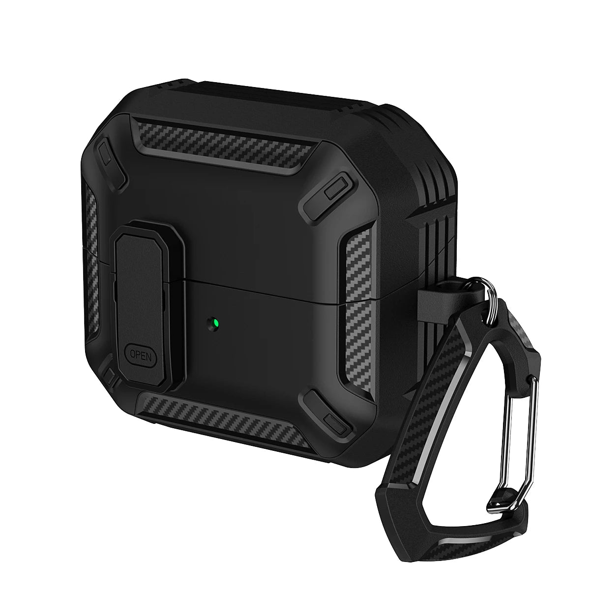 Newest carbon fibre switch earphone cover for Men For Samsung Galaxy Buds 3/Buds3 Pro Buzz 3 Pro Earbuds Case with cleaning kit