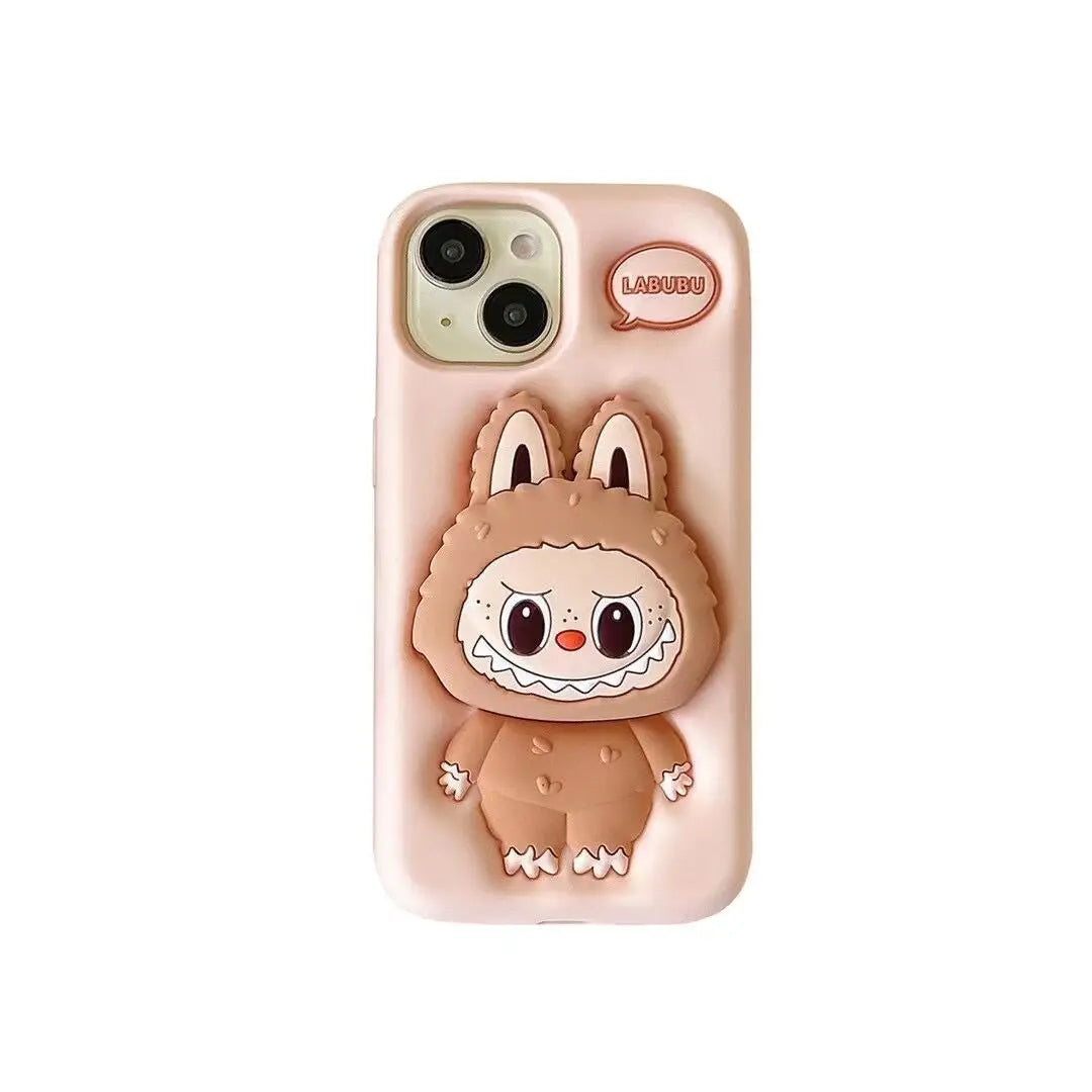 Cute Monster Doll Phone Case Cover for IPhone 11 12 13 14 15 16 Pro Max Shockproof Case for IPhone 16 Pro Max
