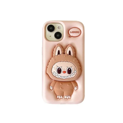 Cute Monster Doll Phone Case Cover for IPhone 11 12 13 14 15 16 Pro Max Shockproof Case for IPhone 16 Pro Max