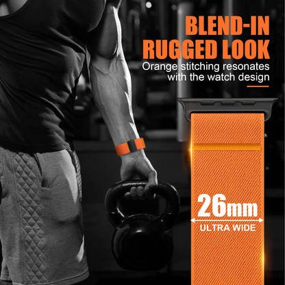 Magnetic Nylon Strap for Apple Watch Band Ultra 2 49mm 45mm 41mm Bracelet Iwatch Series 10 9 8 7 6 SE 5 4 3 38 46 42mm 44mm 40mm