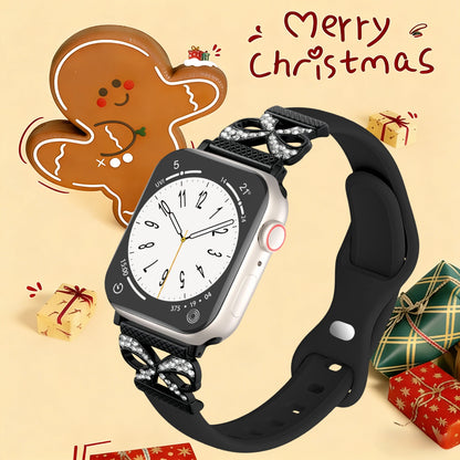 Christmas Bands for Apple Watch Band Silicone Sport Strap for iWatch Ultra Serie11-SE,Stylish Watch Band,Lightweight Band