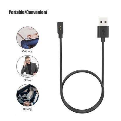 Magnetic Charger for Xiaomi Smart Band 8, 9 8pro, 9 8 Active / Redmi Watch 5 3 Active Watch4 Band 2 Universal USB Charging Cable