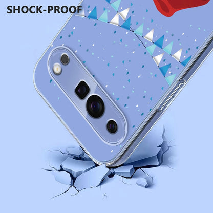 Transparent Phone Case For Google Pixel 10 9 9A Pro XL Pixel 10Pro 9Pro XL Silicone Protective Cover Back-Christmas Tree Snowman