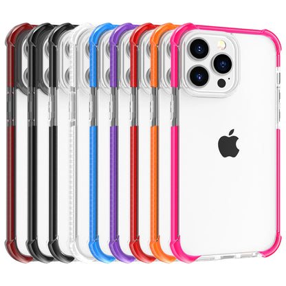 6FT Protection Airbag Bumper Transparent Case for iPhone 17 Pro Max 16E 15 14 13 12 11 XR 8 7 Plus Clear Hard Acylic Back Cover