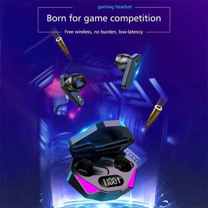 NEW Earphones Bluetooth Wireless Gamer Headphones Low Latency Earbuds Gamer Headset Gamer With Mic Handfree In Ear Earphones