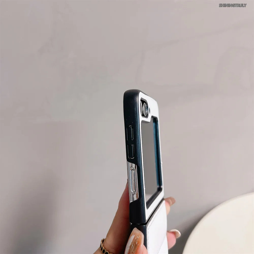 Fashion Down Jacket Air Cushion Case for Smausng Z Fold 6 Flip 6 Fold 5 4 3 ins Leather Shockproof Cover Galaxy Z Flip 5 4 3