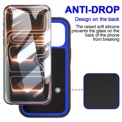 Shockproof Armor Defender Phone Case For iPhone 17 16 Pro Max 13 12 Mini 15 14 Plus 16E 17 Air Hard PC+TPU Stand Protector Cover