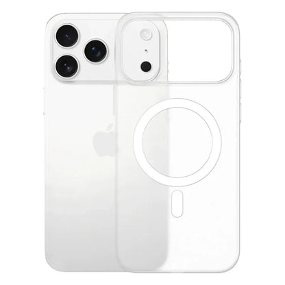 Luxury Matte Ultra Thin Clear For Magsafe Wireless Charge Case For iPhone 17 Air 16E 15 14 Plus 13 12 11 Pro Max Hard PC Cover