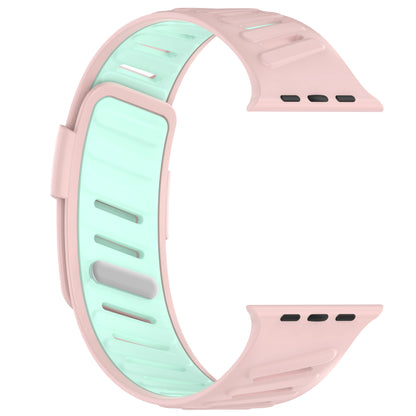 Silicone Sport Band For Apple Watch Ultra2 3 49mm Strap 42mm 44mm 45 46mm Slanted Buckle Bracelet for iWatch 11 10 9 8 7 654SE3