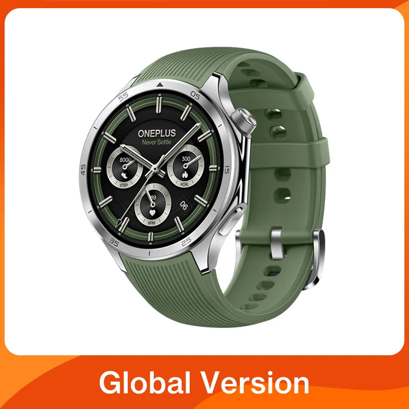 【Brand+】Global Version OnePlus Watch 3 Smart Watch 1.50inches LTPO  AMOLED Display Snapdragon W5 Processor Dual Frequency GPS