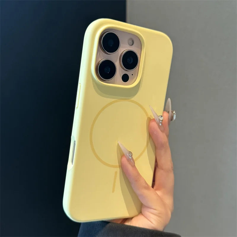 Original Liquid Silicon Magsafe Case For iPhone 17 Air 16 15 Plus 14 13 12 11 Pro Max Magnetic Wireless Charge Soft Rubber Cover