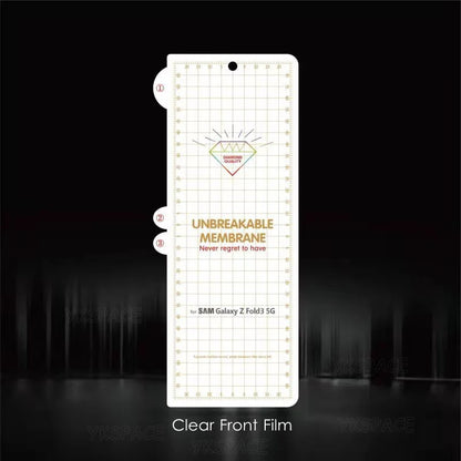 Front Back Soft Hydrogel Matte Film For Samsung Galaxy Z Fold 2 3 4 5 6 SE W21 W22 W23 W24 W25 Clear Frosted Screen Protector