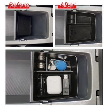 Smabee for Kia Niro SG2 2022 2023 Armrest Storage Box Car Central Tray Organizer Accessories Stowing Tidying