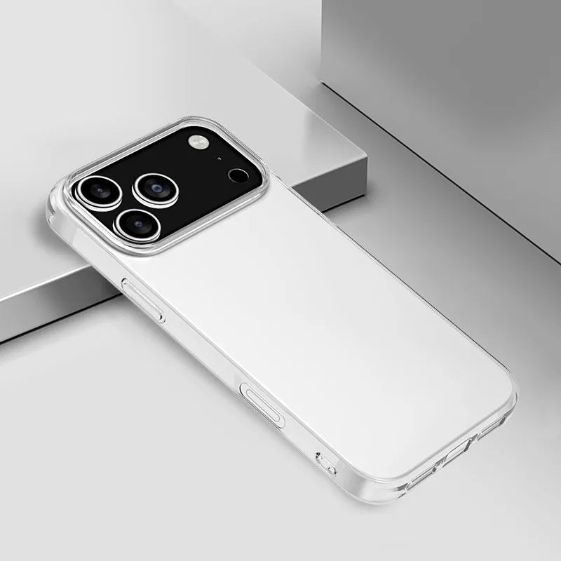 New Silicone Soft Case For iPhone 17 Pro Max iPhone17 Air Ultra Thin Clear Back Cover For iPhone17ProMax 17Pro 17Air Slim Shell