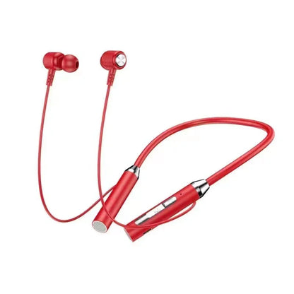 VIKEFON Bluetooth Earphones Wireless Headphones Magnetic Sport Neckband Neck-hanging TWS Earbuds Wireless Headset with Mic