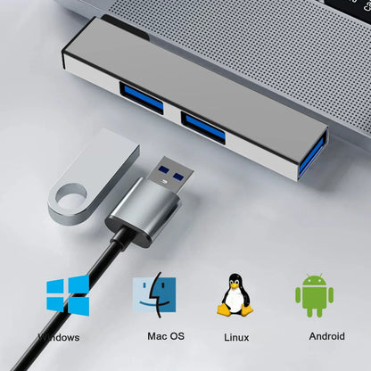 3 in 1 USB HUB OTG USB 3.0/Type-C 3.0 To 3 USB USB Splitter Hub Speed 5.0Gbps 3 Port Type C HUB for PC Laptop Notebook