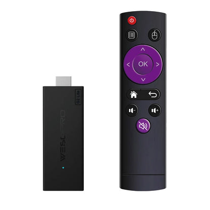 WESOPRO Android TV Stick G2 Lite Smart IPTV Dongle 1GB RAM 8GB ROM 2.4GHz 5.0GHz Wifi 4K Decoding Streaming Media VS Fire Stick