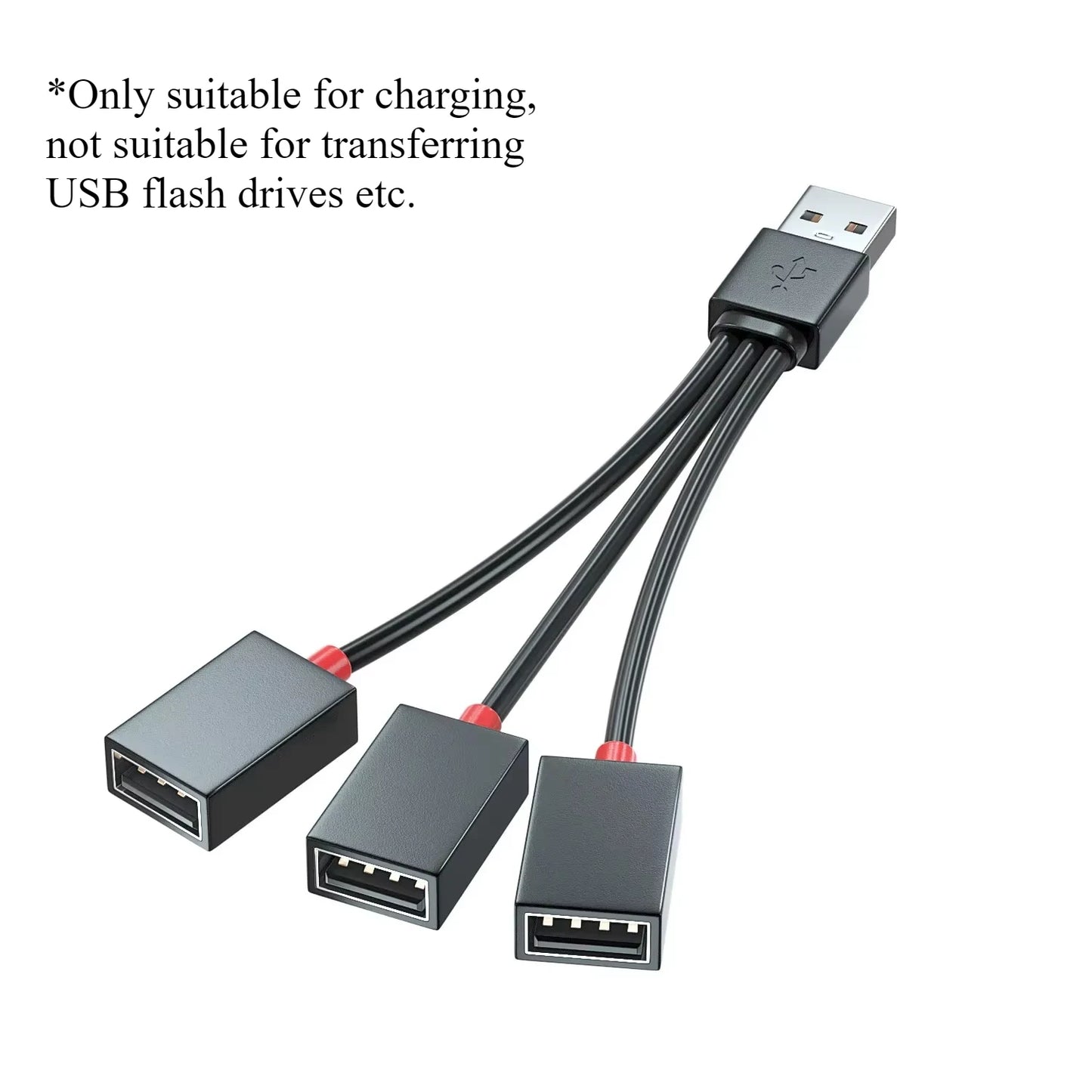1 in 2 Out USB HUB Car Usb Splitter Cable Multifunction Adapter Cord Charging Cable for Iphone Android Smart Phone for Xiaomi