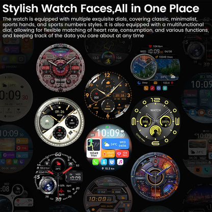 2025 New For Huawei GT5 Pro Smart Watch Men AMOLED Screen GPS Motion trajectory Heart Rate Bluetooth Calls SmartWatch Waterproof