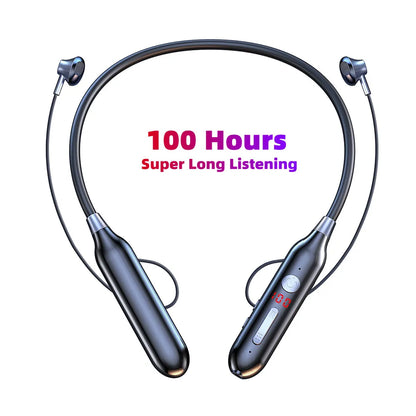 TWS 100 Hours Wireless Earphone Bluetooth Magnetic Neckband Headphone IPX3 Waterproof Sport Headset Noise Cancelling MIC S720
