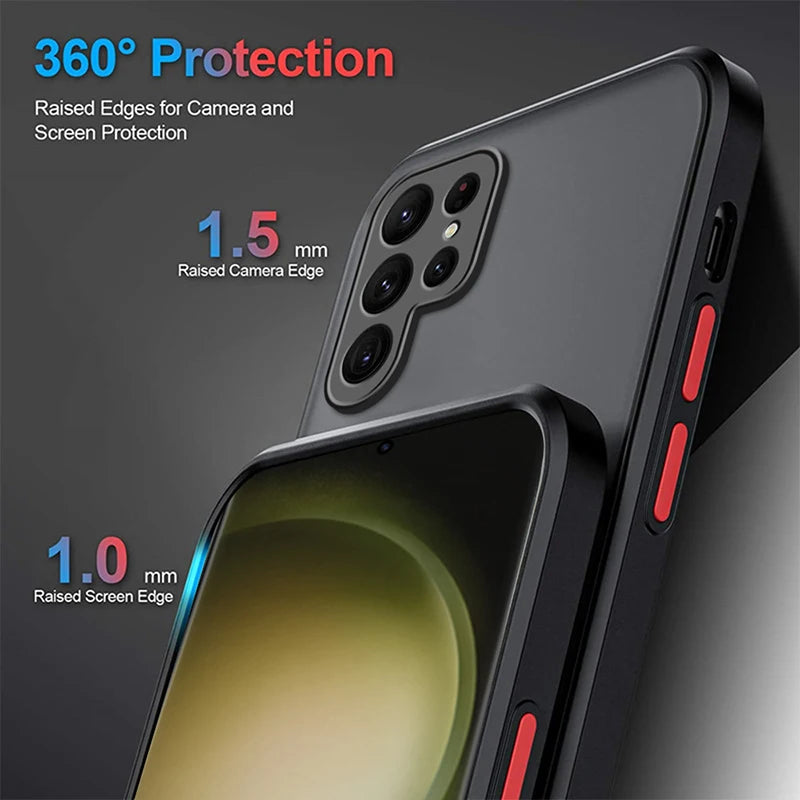 Fun Magic Super M-Marios Frosted Translucent For Samsung Note 20 A35 A03 A54 A31 A22 A34 A14 A24 A04 A55 5G Back Phone Case