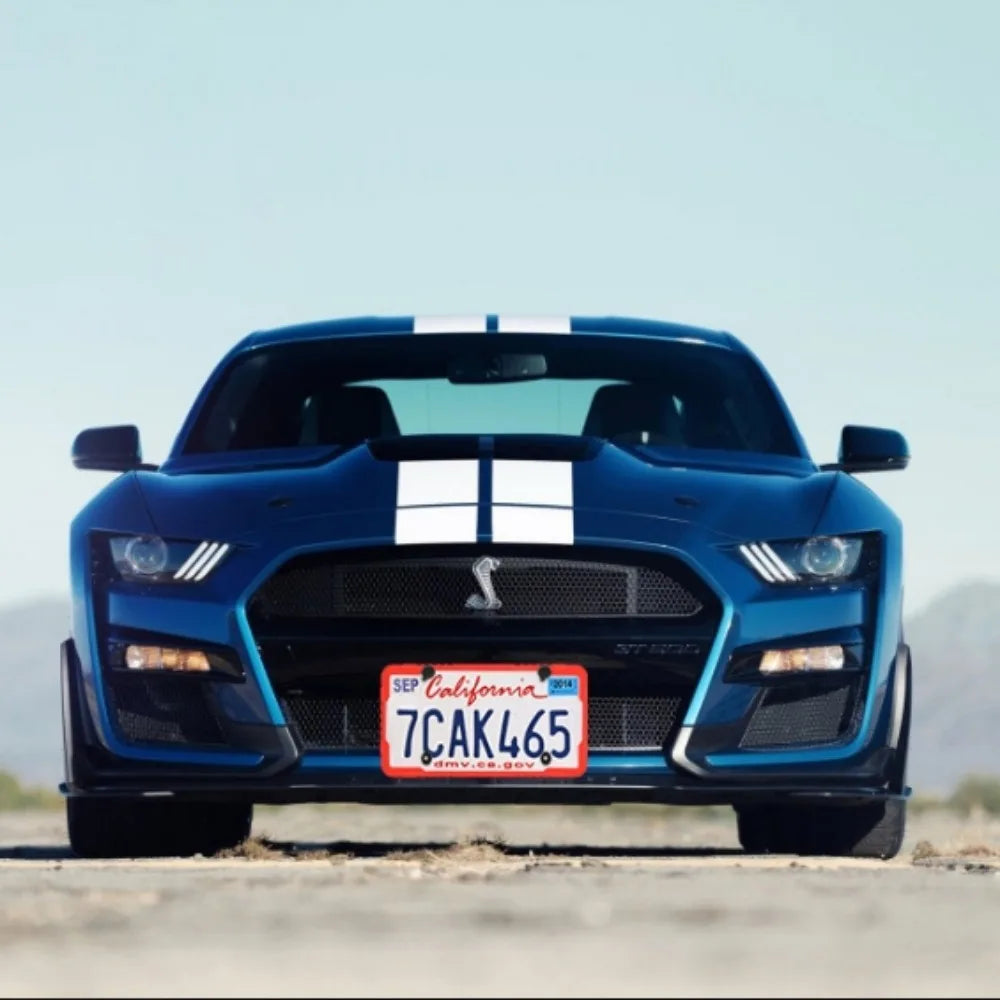 Silicone license plate frame, American and Canadian license plate frame, waterproof, rust proof, without damaging the paint