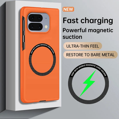 For Pixel 10 Pro Fold Frameless Magsafe Hard PC Case for Google Pixel10pro 9 Pro Fold 2 Wireless Charging Cover Ultra-thin