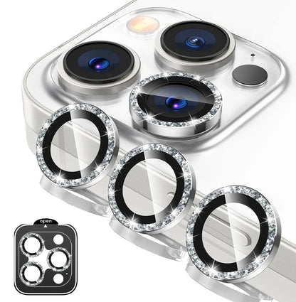 2-3Pcs Metal Tempered Glass Camera Lens Protector Cover For IPhone 15 16Pro Max 15 16 Plus Protection Phone Accessories