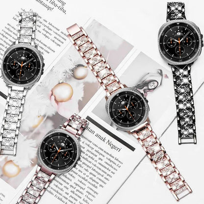 For Samsung Galaxy Watch 8 40 44mm Shining Rhinestone Bracelet Wristband For Galaxy Watch  8Classic /Ultra 2025 Band Accessories