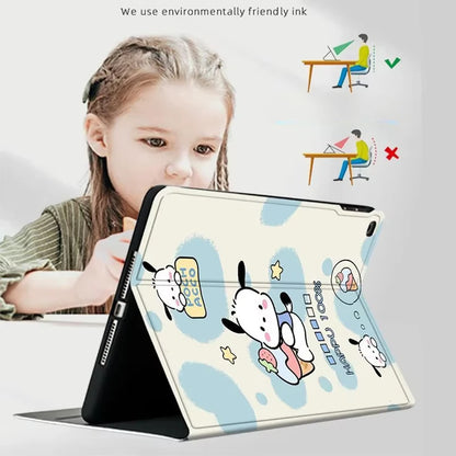 Pochacco iPad Case for 10th Generation 10.9 Inch 9th 10.2in Cartoon Case For 2024 Air Pro 11in Mini4 5 Tablet Cover Kids Gift