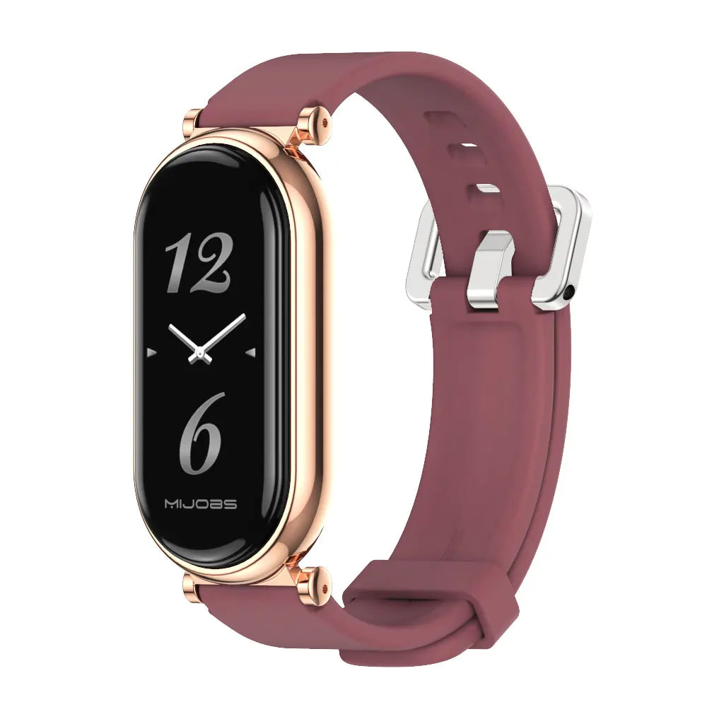 Strap For Xiaomi Mi Band 10 9 8 7 6 5 4 3 Silicone Wristband Bracelet Replacement For Xiaomi Band 8 MiBand 7 6 5 4 3 Wrist Strap