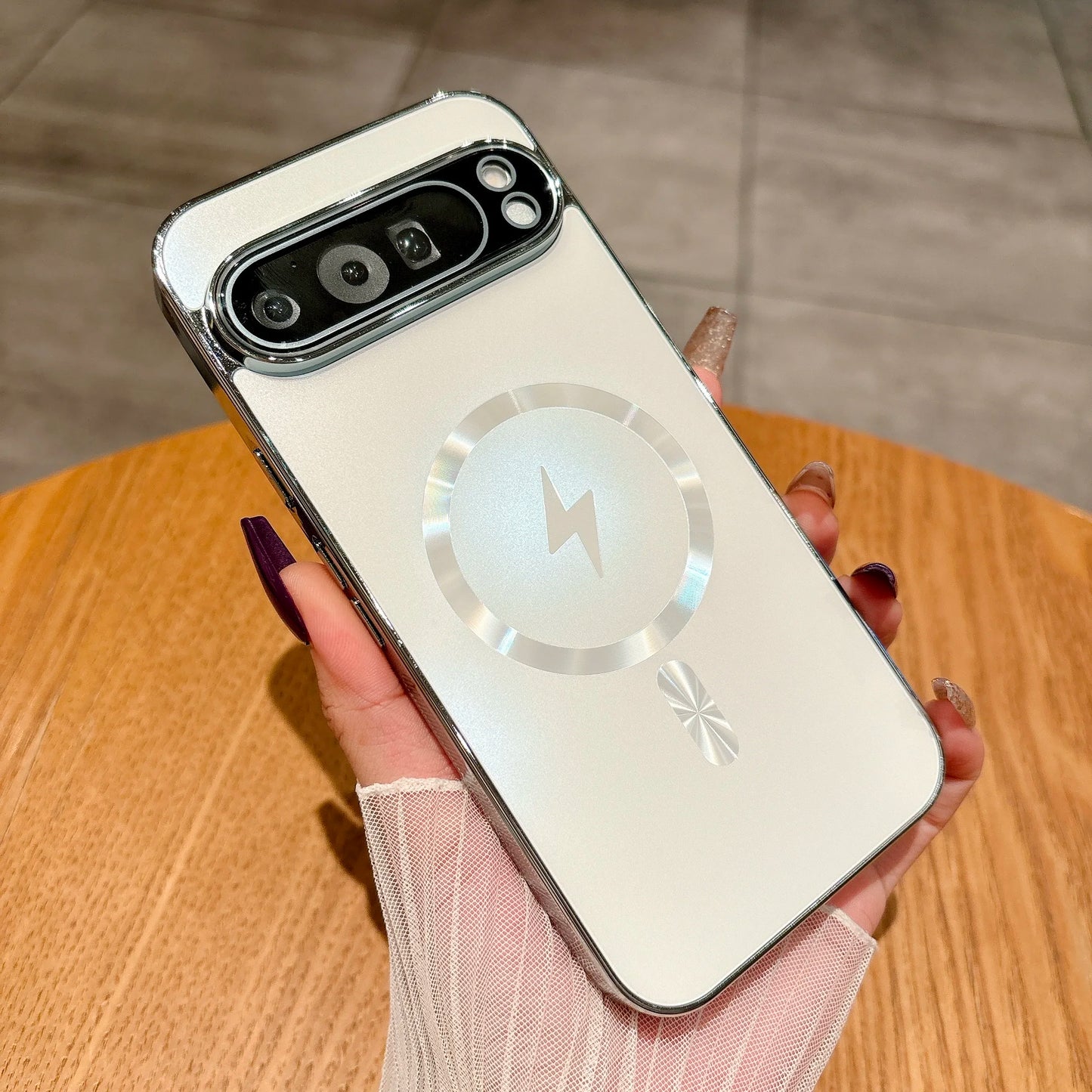For Google Pixel 10 Pro XL 9 8 7 6 Pro 9A 8A 7A 6A Case MagSafe Magnetic Wireless Charging Lens Protection PC Shockproof Cover