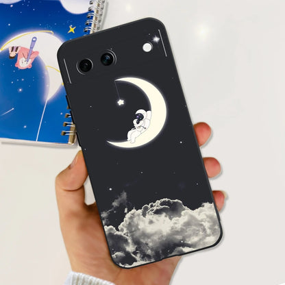 For Google Pixel 8A Case Stylish Painted Cover Soft TPU Shockproof Phone Case For Google Pixel 8 Pro Pixel8A Fundas Coque Bumper
