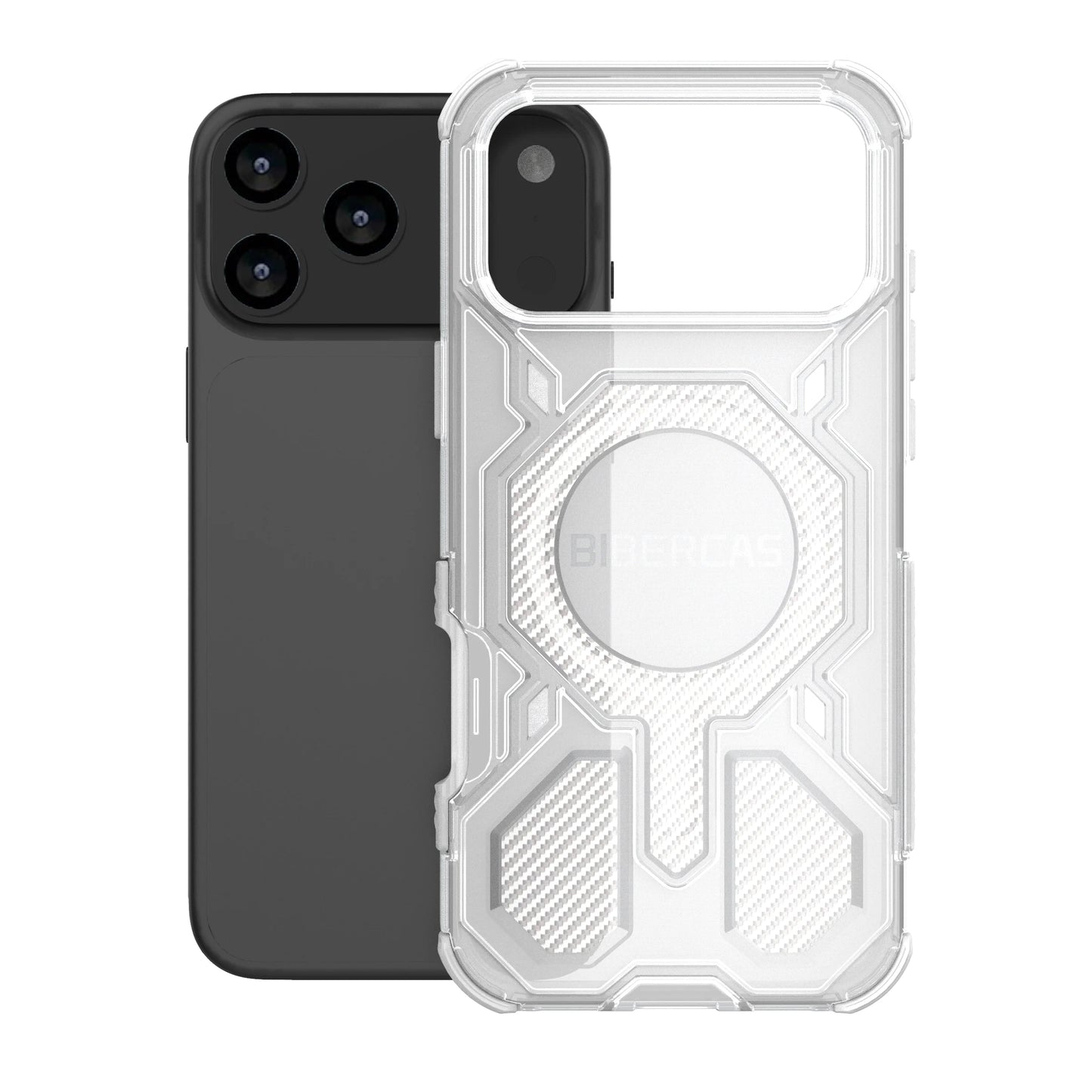 Military Armor Phone Case For iPhone 17 16 15 14 13 Pro Max 17Air 16E Magnetic Wireless Charging Anti-Drop Protective Cover