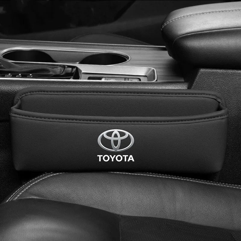 Multi-Function Car Seat Gap Filler Box For Toyota Rav4 CHR Yaris Prius Avensis Corolla Camry Highlander GR 86 Car Accessories