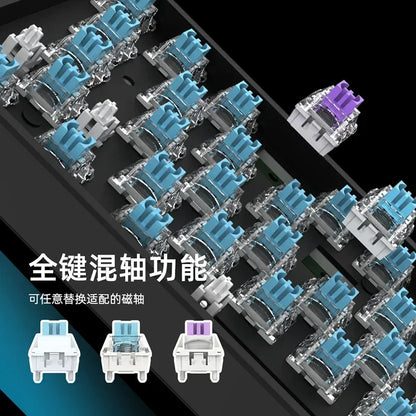 IROK Mars68 PRO Magnetic Switch Gaming E-sport Wireless Mechanical Keyboard RGB Long Battery Custom Hot Swap Gaming Accessories